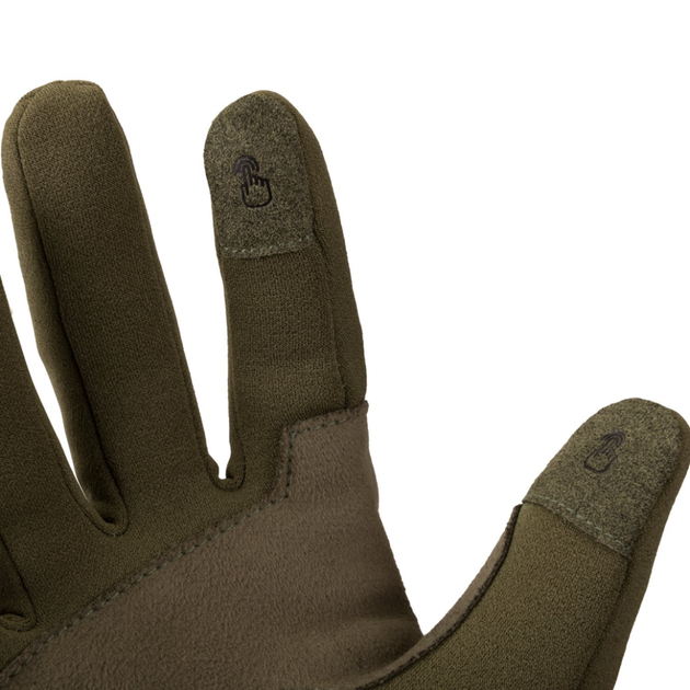 Перчатки для туризма Helikon-Tex Tracker Outback Gloves - Olive Green, размер L L - изображение 2