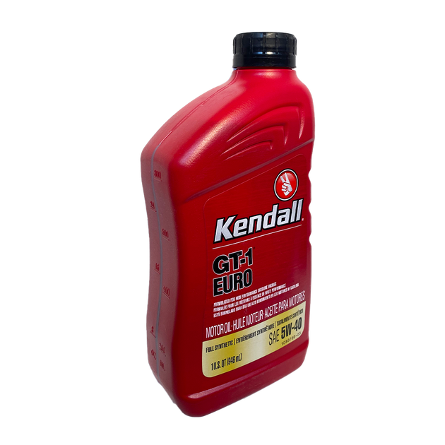 Моторное масло Kendall GT-1 EURO Premium Full Synthetic Motor Oil 5W-40, 0,946л (1075015) - изображение 3
