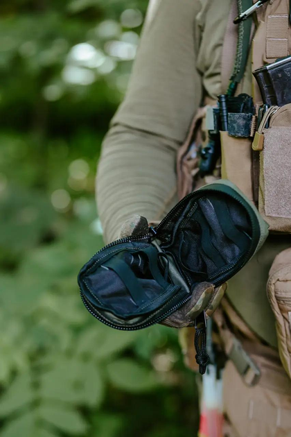 Підсумок утилітарний (сухарка) тактичний MOLLE Стохид 15х9х5,5 см Піксель - зображення 1