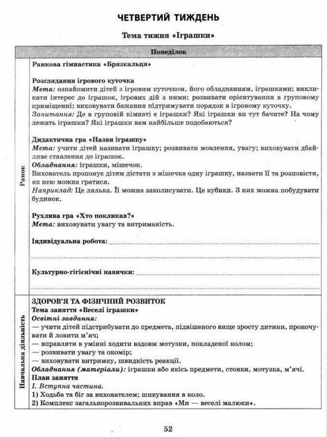 Сучасна дошкільна освіта: Розгорнутий календарний план. Осінь. Ранній вік - РАНОК (119817) - изображение 3
