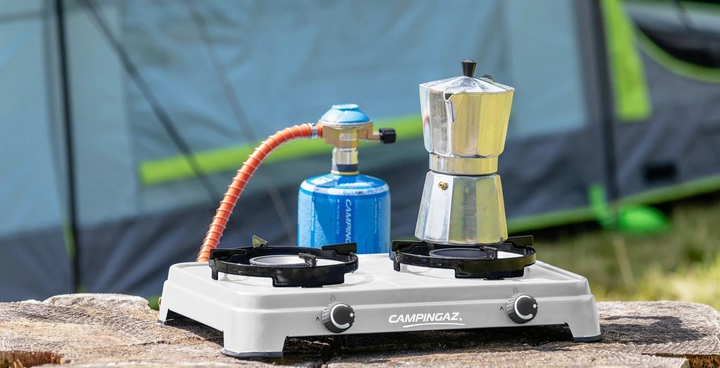 Плита туристична Campingaz Camping Cook двоконфорочна газова CV 3600 Вт 052-L0000-2000037217-912 (3138522118815) - зображення 5