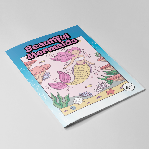 Детская раскраска "Волшебные русалочки". Книжка - антистресс для рисования детям. Раскраски для детей от 4 лет РД0002 - Фото 5 Детская раскраска "Волшебные русалочки". Книжка - антистресс для рисования детям. Раскраски для детей от 4 лет РД0002 - изображение 5