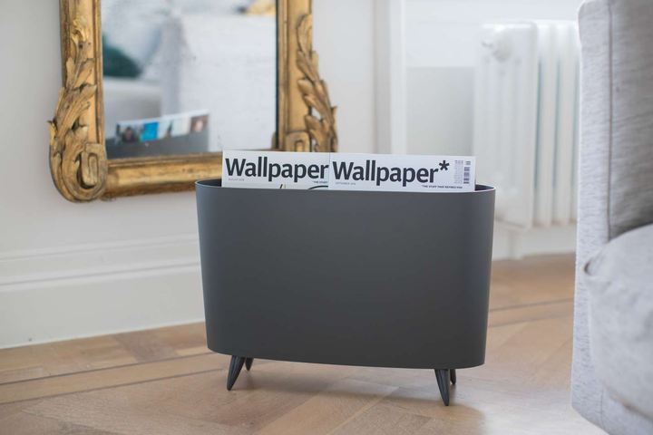 Gazetnik na czasopisma Koziol Milano Deep Grey (4002942440520) - obraz 3