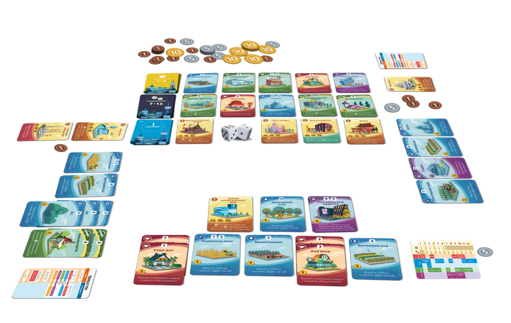 Настольная игра Наші міста: Мачі Коро 2 - изображение 4