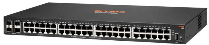 Przełącznik HP Aruba 6100 Managed 48G 4SFP+ Switch JL676A (190017348247) - obraz 2