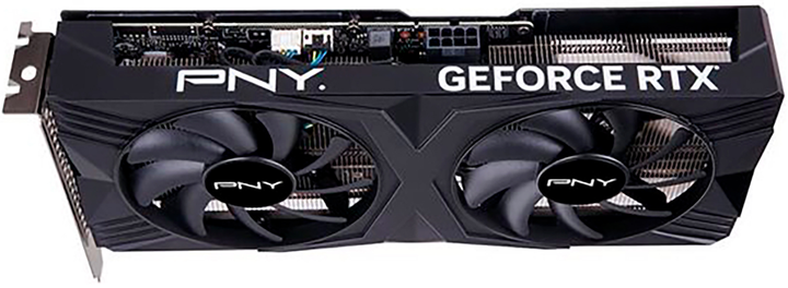 Karta graficzna PNY PCI-Ex GeForce RTX 4060 Ti VERTO Dual Fan 16GB GDDR6 (128bit) (1 x HDMI, 3 x DisplayPort) (VCG4060T16DFXPB1) - obraz 3