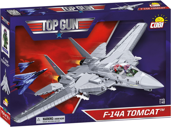 COBI F-14A TOMCAT  組み立てキット　ブロック　トップガン Конструктор Cobi Top Gun F-14A Tomcat 754 детали