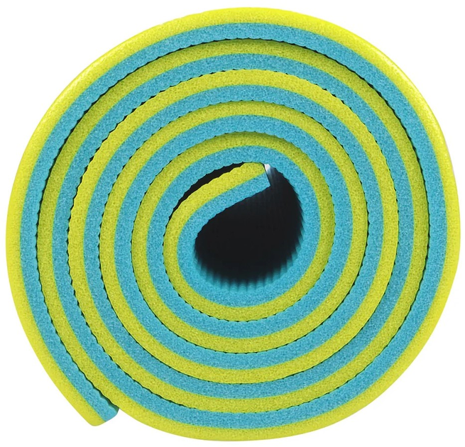 Karimata dwuwarstwowa SportVida 180 x 50 cm SV-EZ0003 Limonkowa (5903133410348) - obraz 3