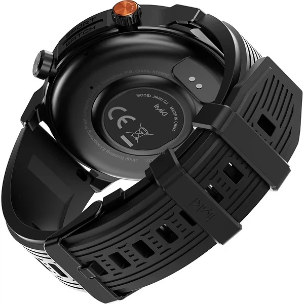Смарт-годинник iMiki D2 Black Silicone Strap (6973626300691) - зображення 6