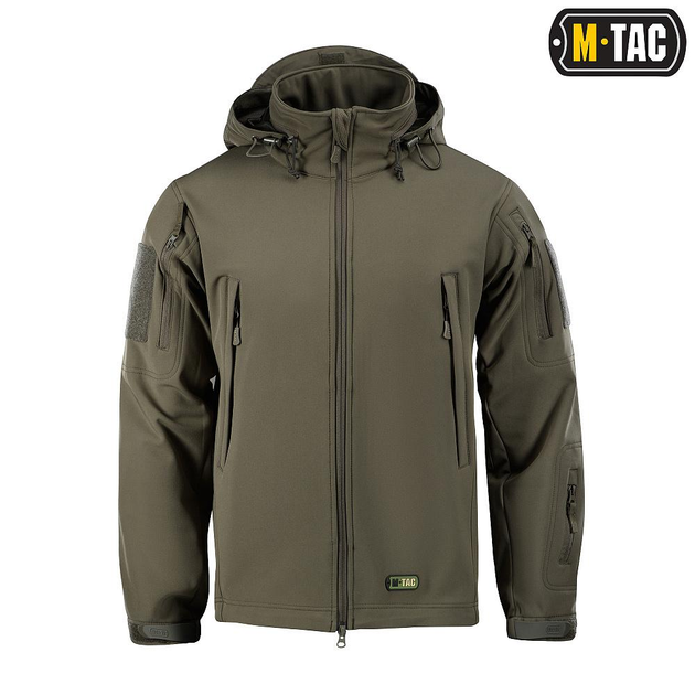 Тактическая M-Tac куртка Soft Shell Olive олива 2XL - изображение 2