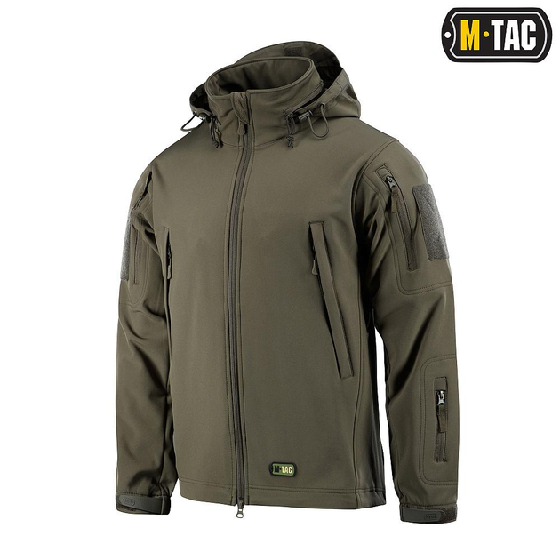 Тактическая M-Tac куртка Soft Shell Olive олива 3XL - изображение 1