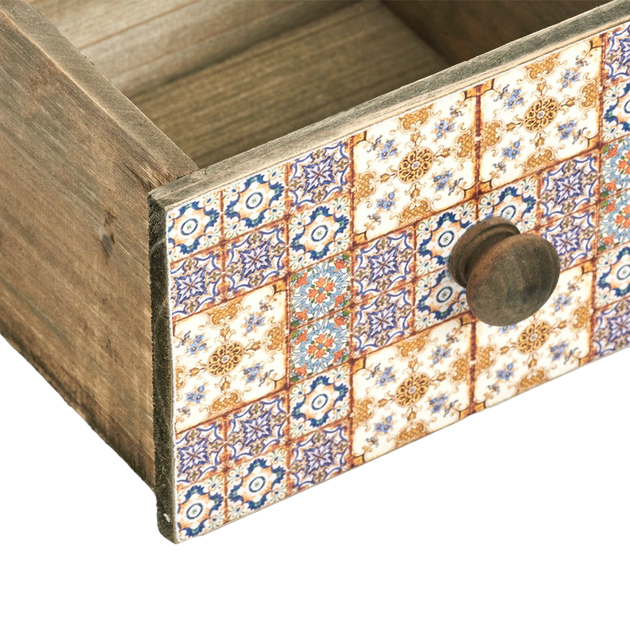 Шухляда для посуду Zeller Mosaic декоративна 17 x 18.5 x 11.5 см (4003368151946) - зображення 3