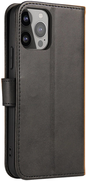 Чохол-книжка Hurtel Magnet Case для iPhone 15 Pro Black (9145576279250) - зображення 1