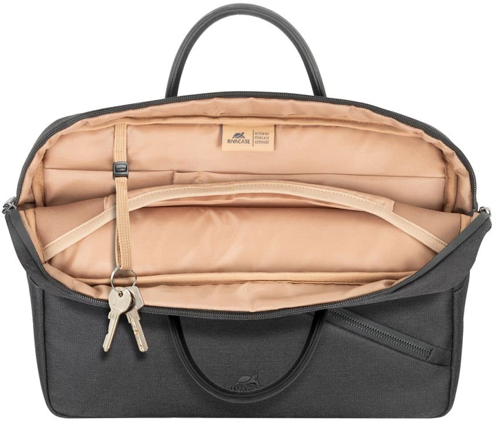 Сумка для ноутбука RIVACASE Clark 8124 15" Black - зображення 9