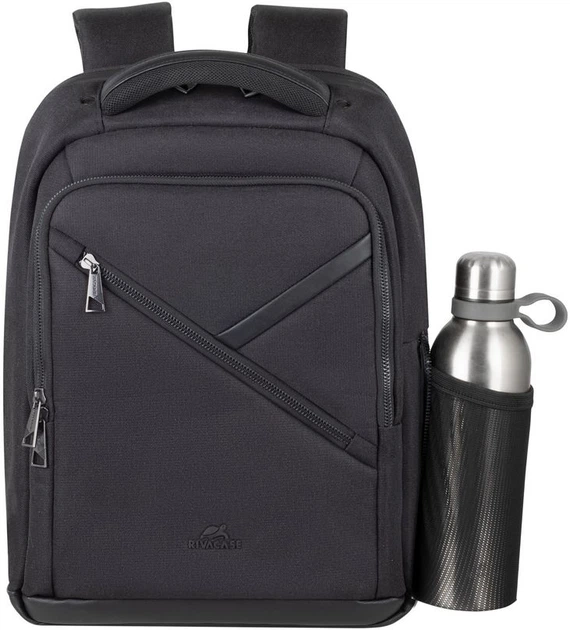 Plecak na laptop RIVACASE Clark 8126 15" Black - obraz 6