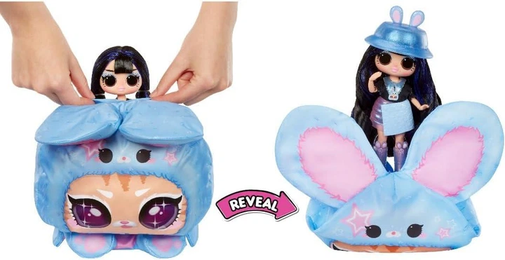 Ігровий набір LOL Surprise Aya Cherry + Blue Bunny Costume - Лялька ЛОЛ Сюрприз Айя Черрі з надувним костюмом синього кролика (504054) - MGA Entertainment, США - зображення 6
