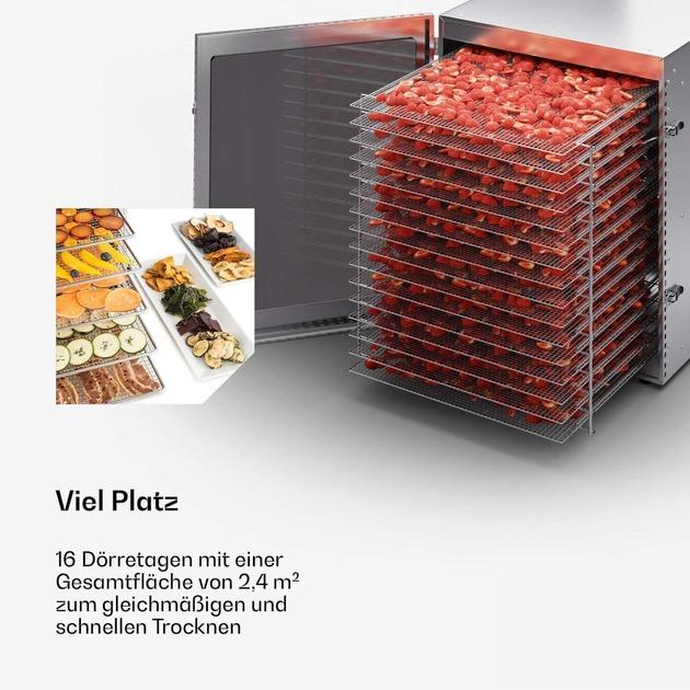 Дегідратор сушарка для овочів, фруктів мяса грибів Food Dehydrator LT-24 - зображення 2