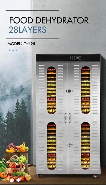 Дегідратор сушарка для овочів, фруктів мяса грибів Food Dehydrator LT-195 - зображення 5