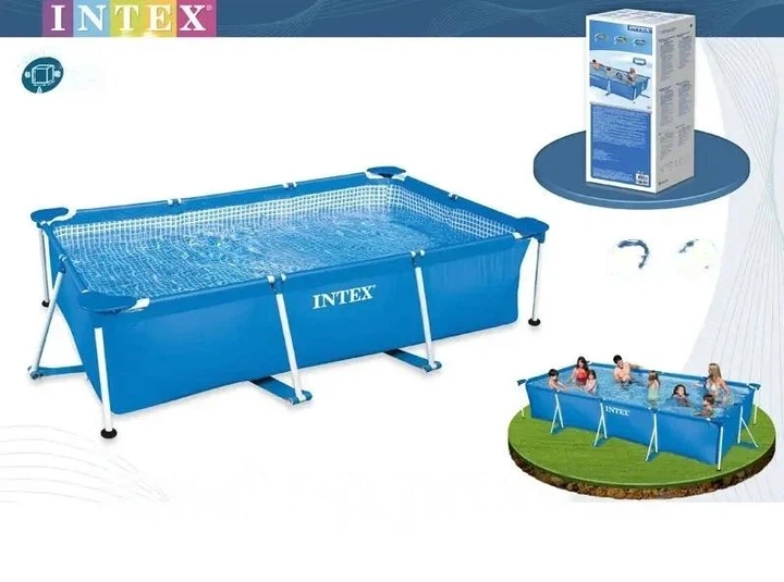 Сборный каркасный прямоугольный бассейн Intex 28270 - изображение 2