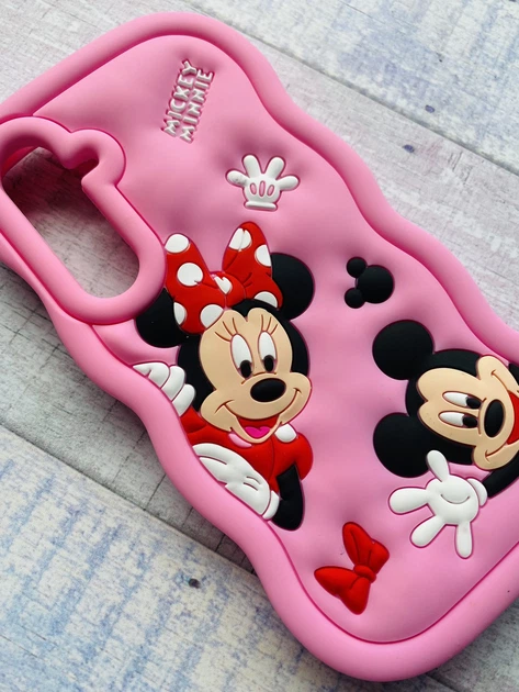 Чехол силиконовый 3D Case для Samsung Galaxy A35 (A356) Микки Маус и Минни - Фото 2 Чехол силиконовый 3D Case для Samsung Galaxy A35 (A356) Микки Маус и Минни - изображение 2