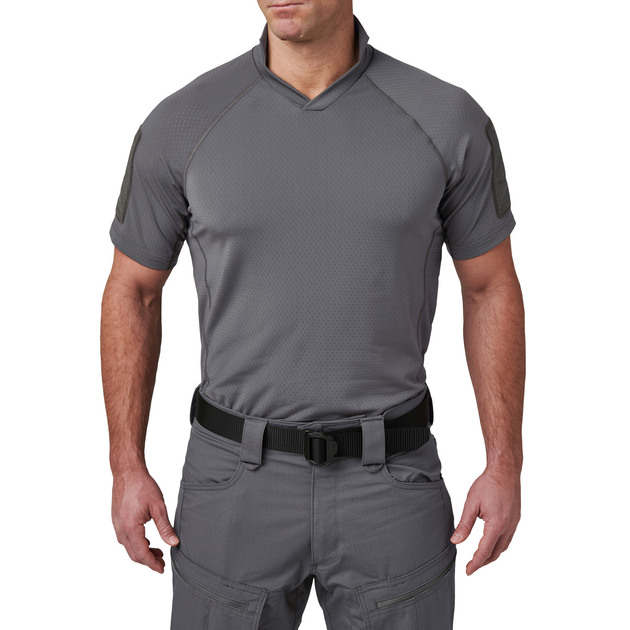 Футболка тактическая потоотводящая 5.11 Tactical® V.XI™ Sigurd S/S Shirt XS Storm - изображение 1