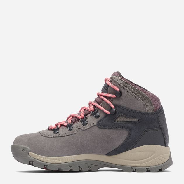 Buty trekkingowe damskie niskie Columbia Newton Ridge Plus Waterproof Amped 1718821009 37.5 (6.5US) Szary/Różowy (195981616637) - obraz 2