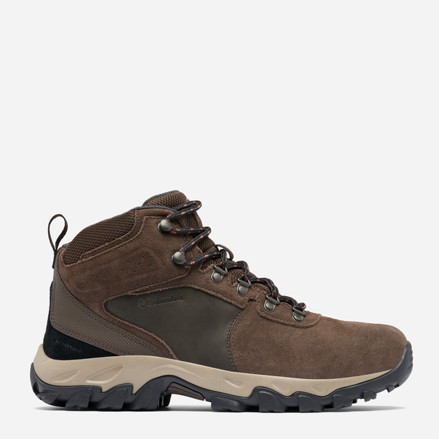 Buty trekkingowe męskie wodoszczelne Columbia Newton Ridge Plus II Suede Wp 1746411233 42 (9US) Ciemnobrązowe (195981584936) - obraz 1