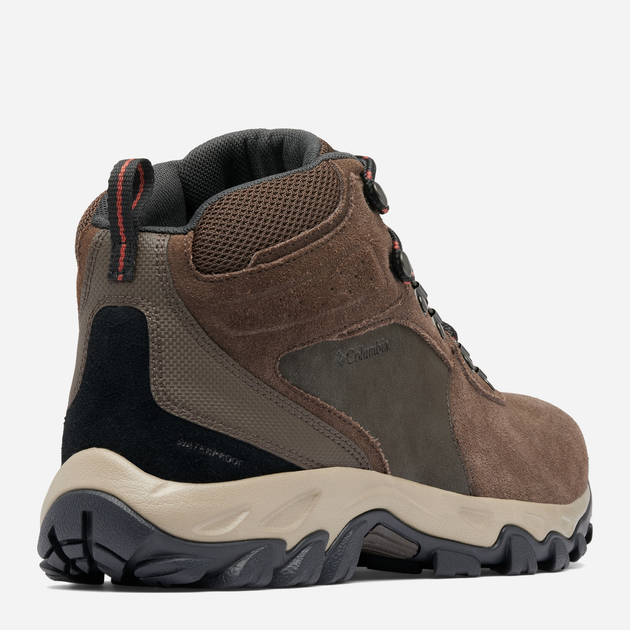 Чоловічі черевики для трекінгу Columbia Newton Ridge Plus II Suede Wp 1746411233 41 (8US) Темно-коричневі (195981584912) - зображення 3