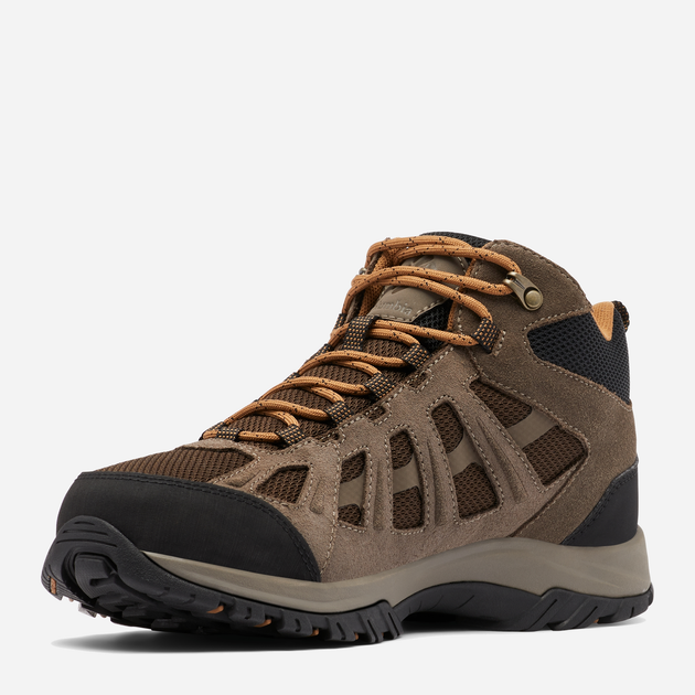 Чоловічі черевики для туризму Columbia Redmond III Mid Waterproof 1940581232 47 (14US) Темно-коричневі (195981543940) - зображення 4