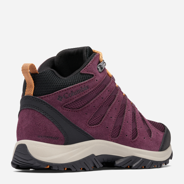 Жіночі черевики низькі для трекінгу Columbia Redmond III Mid Waterproof 1940611607 41 (10US) Бордові (195981608861) - зображення 3