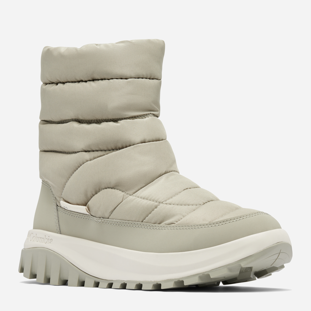 Śniegowce damskie wysokie Columbia Snowtrot Mid 2075111395 39 (8US) Zielone (195981599275) - obraz 5
