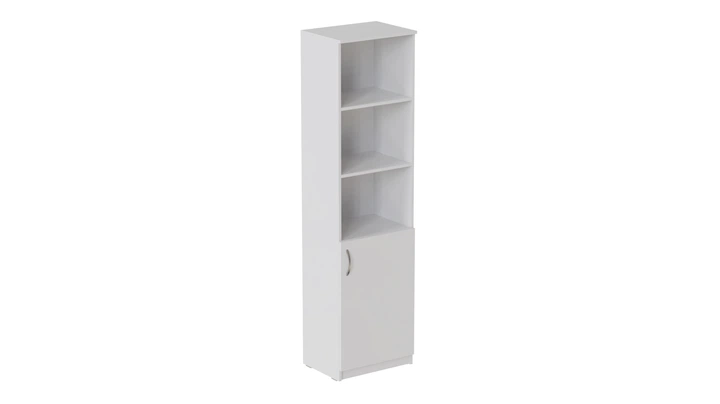 Пенал Анжело Ferrum-decor на 4 полиці з 1 дверима 1900x500x380 ДСП Білий 16 мм (ANG1056) - зображення 2