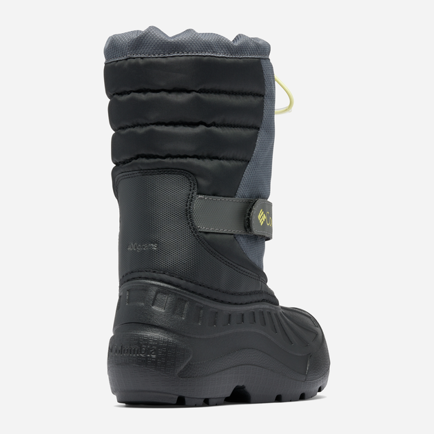 Підліткові зимові чоботи-дутики для хлопчика Columbia Youth Powderbug Snowlite 2078921089 35 (4US) Чорні (195981564358) - зображення 3