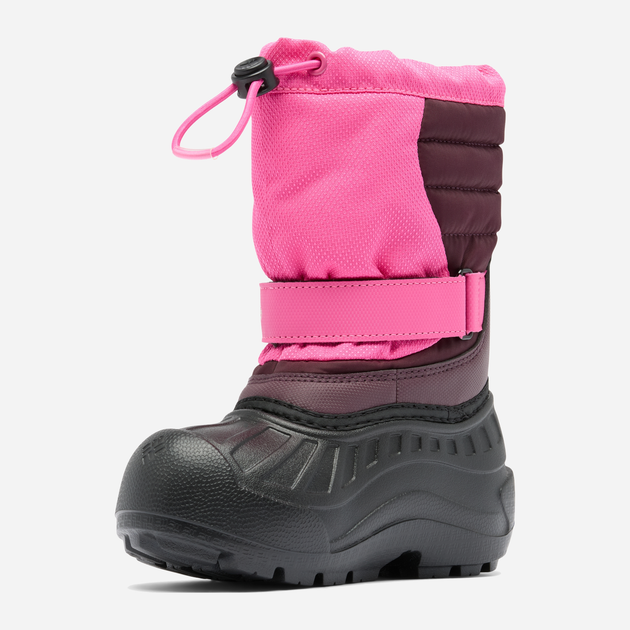 Дитячі зимові чоботи-дутики для дівчинки Columbia Children's Powderbug Snowlite 2078922695 31 (13US) Рожеві (195981575460) - зображення 4