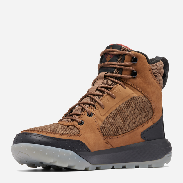 Zimowe buty trekkingowe męskie Columbia Portlander Omni-Heat Infinity Boot 2078941202 43.5 (10.5US) Brązowe (195981542851) - obraz 4