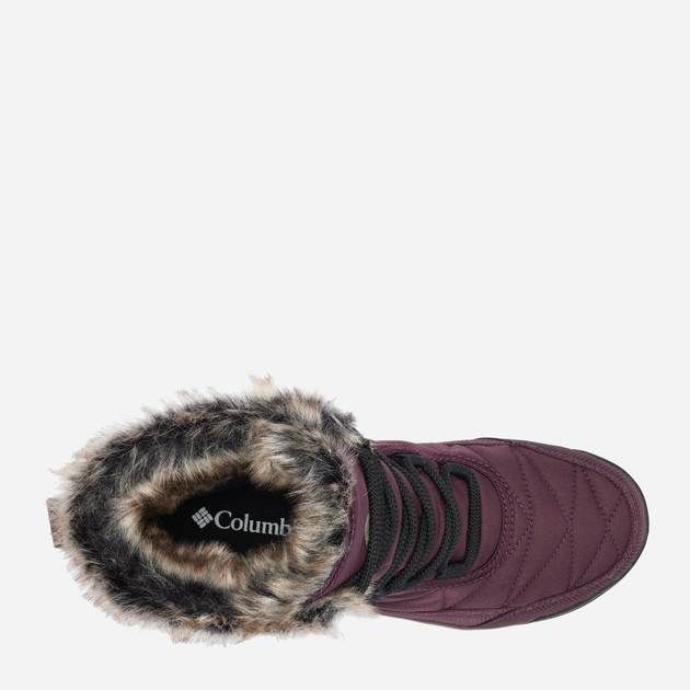 Śniegowce damskie wysokie Columbia Minx Shorty IV 2079181607 40 (9US) Bordowe (195981583236) - obraz 8