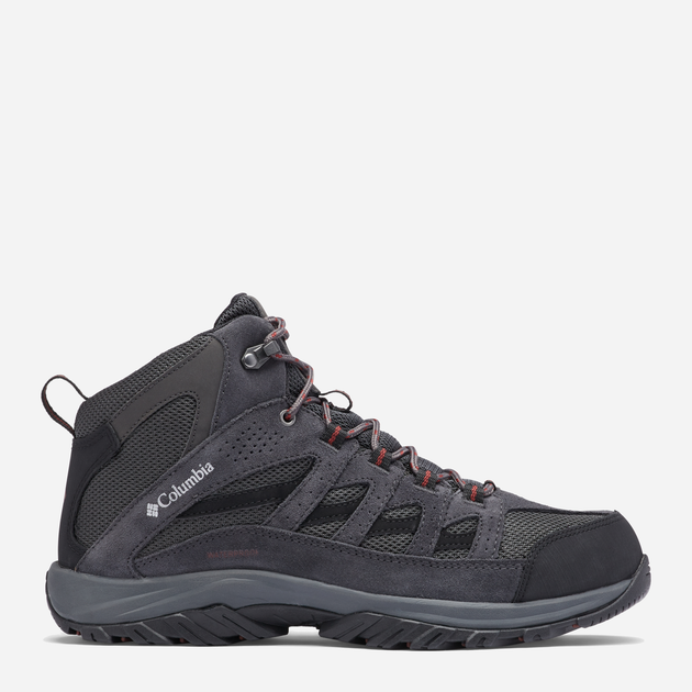 Buty trekkingowe męskie Columbia Crestwood Mid Waterproof 2100641089 40.5 (7.5US) Ciemnoszare (195981558661) - obraz 1