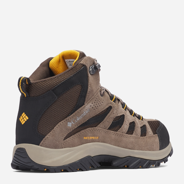 Чоловічі черевики для трекінгу Columbia Crestwood Mid Waterproof 2100641231 46 (13US) Коричневі (195981558784) - зображення 3