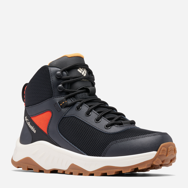 Buty trekkingowe męskie wodoszczelne Columbia Trailstorm Ascend WP Mid 2100781012 42 (9US) Czarny/Czerwony (195981570045) - obraz 5