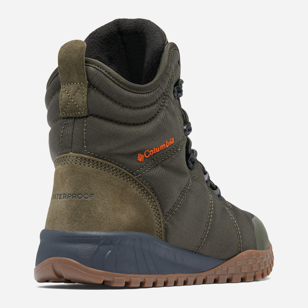 Чоловічі зимові черевики для трекінгу Columbia Fairbanks Omni-Heat 2100831313 42.5 (9.5US) Оливкові (195981621365) - зображення 3