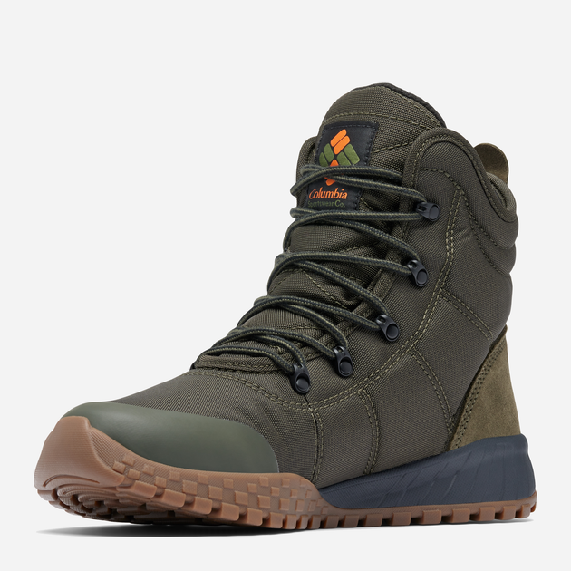 Чоловічі зимові черевики для трекінгу Columbia Fairbanks Omni-Heat 2100831313 42.5 (9.5US) Оливкові (195981621365) - зображення 4