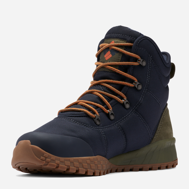Чоловічі зимові черевики для трекінгу Columbia Fairbanks Omni-Heat 2100831439 44.5 (11.5US) Чорний/Оливковий (195981621105) - зображення 4