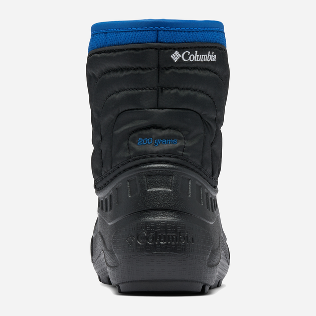 Дитячі зимові чоботи-дутики для хлопчика Columbia Youth Powderbug Snowlite Lace 2103521433 32 (1US) Чорний/Синій (195981560848) - зображення 7