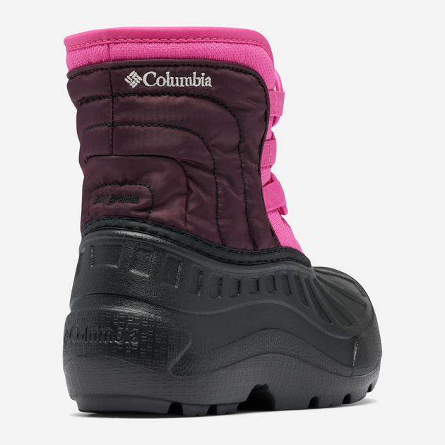 Дитячі зимові чоботи-дутики для дівчинки Columbia Youth Powderbug Snowlite Lace 2103521695 34 (3US) Рожевий/Чорний (195981560763) - зображення 3