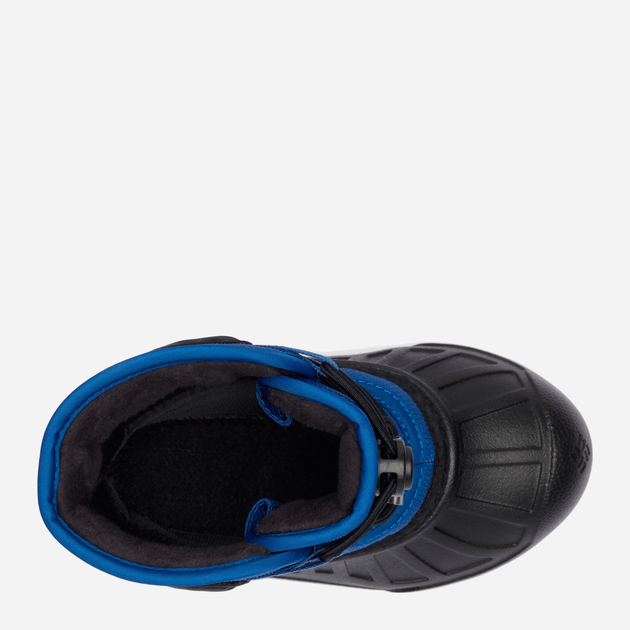 Дитячі зимові чоботи-дутики для хлопчика Columbia Children's Powderbug Snowlite Lace 2103522433 29 (12US) Чорний/Синій (195981538687) - зображення 8