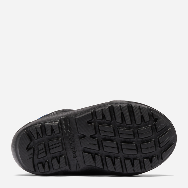 Дитячі зимові чоботи-дутики для хлопчика Columbia Children's Powderbug Snowlite Lace 2103522433 29 (12US) Чорний/Синій (195981538687) - зображення 9