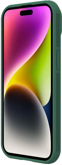 Панель Nillkin CamShield Pro Magnetic Case для Apple iPhone 15 Green (6902048266698) - зображення 5