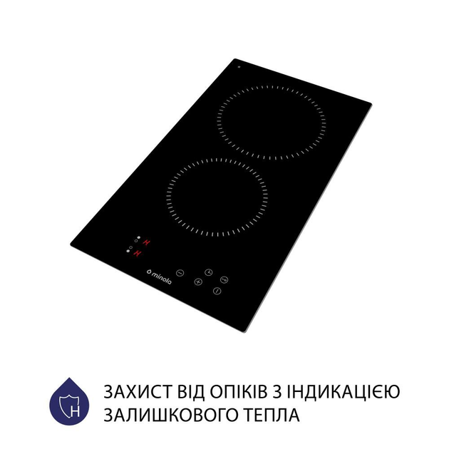 Варильна поверхня електрична Minola MVH 3031 KBL - зображення 5