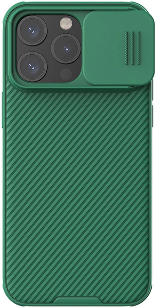 Etui plecki Nillkin CamShield Pro Magnetic Case do Apple iPhone 15 Pro Green (6902048266728) - obraz 1