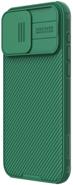 Etui plecki Nillkin CamShield Pro Magnetic Case do Apple iPhone 15 Pro Max Green (6902048266797) - obraz 3